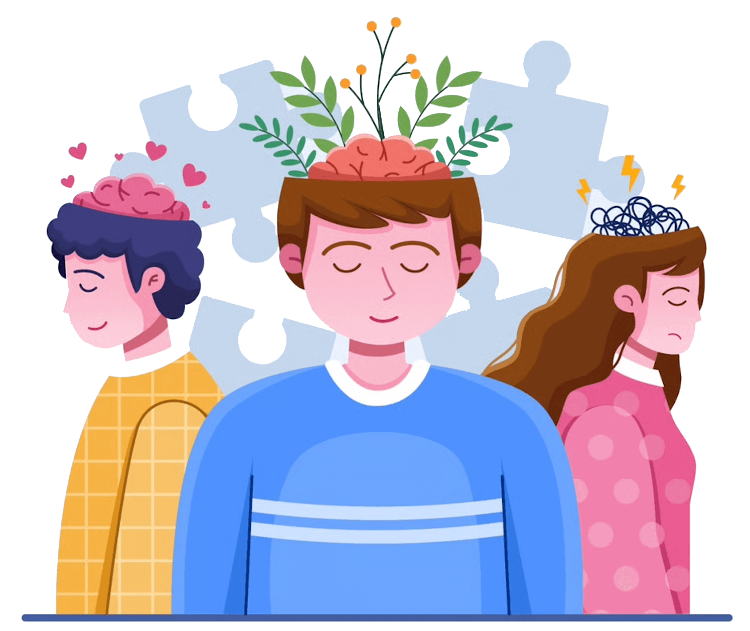 Doctor with patients